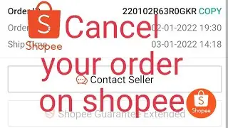 Shopee App में Order कैसे Cancel करें? How to cancel order on Shopee after approve? #Shopee#shopping