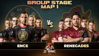 ENCE vs Renegades, Map 1 Train - cs_summit 4: Group Stage