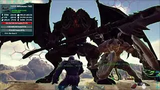 ARK EMPIRE ABYSS #9 DOMEI UM BICHO BIZZARO DE FORTE DERRETEMOS BOSS COM A LAVAREDA DE FOGO