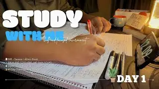 DAY 1 | 60-Day Consistency Challenge &ndash; Part 2 🔁 | 10+ Hr Study With Me Live 📚 | JEE Prep 🎯