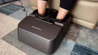 Foot Massager Machine with Heat Review - Adjustable Foot Massage Machine