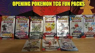 Opening Pok&eacute;mon TCG Fun Packs