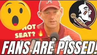 Alabama Fans Call for DeBoer&rsquo;s Job After FSU Collapse | Hot Seat Incoming?