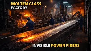 Molten Glass to Super Strength: Inside the Factory Making Invisible Power Fibers