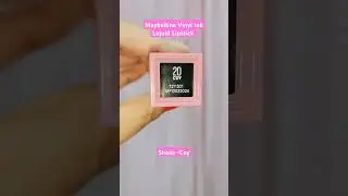 Maybelline Vinyl Ink Liquid Lipstick Shade - Coy #maybellinelipstick