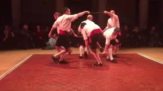 Kirkby Malzeard longsword dance , by the Newcastle Kingsmen