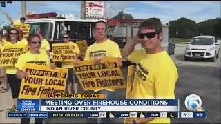 Indian River County firefighters square off with county officials