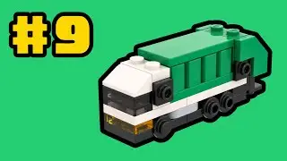 LEGO Garbage Truck MOC [41 Pieces] - Micro Mondays #9