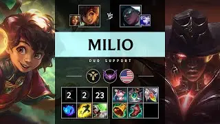 Milio Support vs Senna: Shield Maker - NA Master Patch 14.22