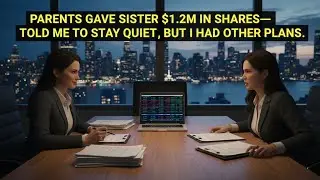 PARENTS GAVE SISTER $1.2M IN SHARES&mdash;TOLD ME TO STAY QUIET, BUT I HAD OTHER PLANS.