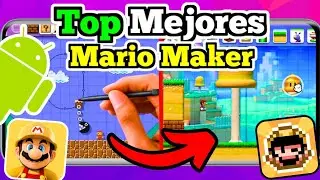 🎮TOP MEJORES JUEGOS de MARIO MAKER PARA ANDROID!