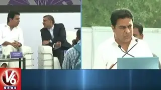 Minister KTR Says T Govt Released Rs. 174 Crore For IT Corridor Development | V6 News