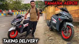 Yamaha R15 V4 Ka Engine Scooter K Andar 🤯 | Yamaha Aerox 155cc (Most Powerful Scooter in India)🔥