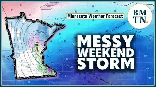 Tracking messy weekend spring storm that will bring rain, snow to Minnesota