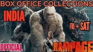 RAMPAGE BOX OFFICE COLLECTION INDIA | DWAYNE JOHNSON | 2 DAYS