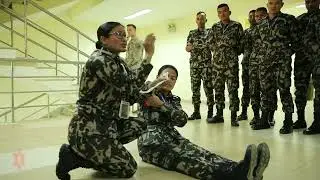 A Nepali Army Platoon in Critical Enabler Capability Enhancement [2CE]