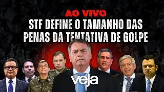 AO VIVO: STF define o tamanho da pena de Bolsonaro e outros sete réus; acompanhe