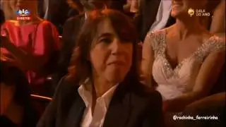 Regina Duarte e Kiko Bertholini Globos de Ouro SIC (2016)