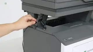 MX532/MX632/XM3350&mdash;Replacing convenience stapler power supply