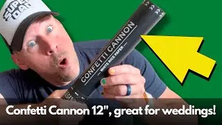 See how I used these Confetti Cannons at our wedding! Legend & Co. review