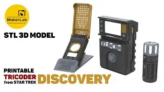 Tricorder and Communicator - Star Trek Discovery - Printable 3d model - STL files