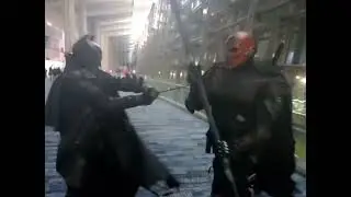 Batman vs Deathstroke#batmandetierradoom #deathstrokecosplay #batmanday #batmanvsdeathstroke #batman