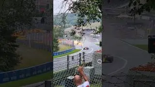Qualifying at Spa #BelgianF1 #GrandPrix Kemmel Straight 2024 #spafrancorchamps #redbull #f1 #ferrari
