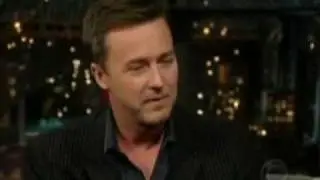 Edward Norton-Late Show