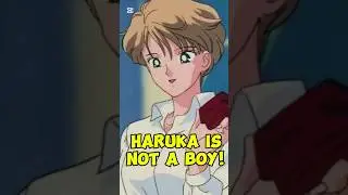 Haruka Tenoh is a girl! 💗 #sailormoon #anime #shorts