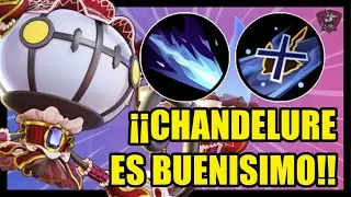 CHANDELURE ES DEMASIADO BUENO😱MEJORES OBJETOS Y MEDALLAS⭐BUILD POKEMON UNITE
