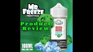 Product Review: Mr  Freeze Menthol Moon Rocks Frost Vape Juice