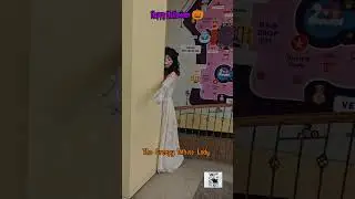 The Creepy White Lady / Halloween 2025 #scary #spooky #whitelady