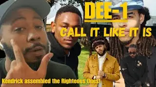 CHRISTIAN RAP IS LIT?!🤯 | Dee-1 &ldquo;Call It Like It Is&rdquo; Kendrick Lamar &ldquo;Watch The Party Die&rdquo; | REACTION