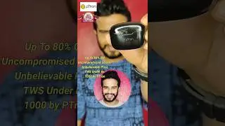 pTron Bassbuds Duo #Ptron #PtronBassbudsduo  #earbuds @AmazonInOfficial @pTronIndia