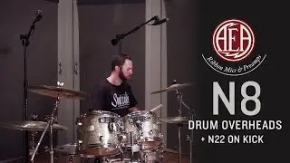 AEA N8 Drum Overheads + N22 Kick Drum - Listening Library