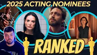 Oscars (2025) Acting Nominees RANKED | All 20 Performances