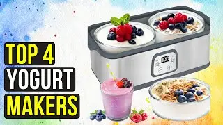 🥛 Топ-4 лучших йогуртниц 2026 года 🍶 | Приготовьте пробиотический йогурт дома!
