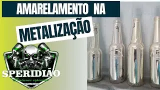 O que ocasiona o amarelamento na metaliza&ccedil;&atilde;o.