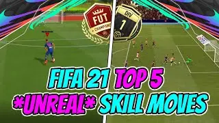 FIFA 21 TOP 5 MOST EFFECTIVE SKILL MOVES TO WIN MORE GAMES!! | FIFA 21 SKILL MOVES TUTORIAL!!
