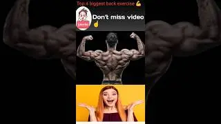 Top 4 biggest back workout at #fitness #explore #gym #exercise #viral #trend #trendingshorts #views