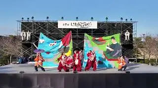 ［4k］🍑岡山うらじゃ連四季　満永　第7回YOSAKOI高松まつり土曜日メイン会場１回目