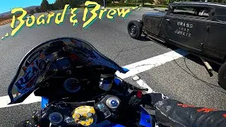 Bobs back and we try Board & Brew Sandwich shop in Tustin California