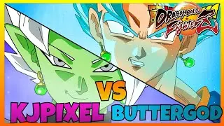 DBFZ - KJPIXEL vs BUTTERGOD gameplays (Super Baby 2, Zamasu, Janemba vs Super Baby 2, Nappa, Vegito)
