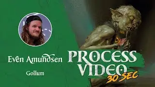 Digital Speed Paint: Gollum  | Fan Art | Fantasy Art
