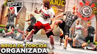 GTA V: FILHOS DO CRIME - RUIVO BRIGOU E PASSOU DOS LIMITES CONTRA OS SÃO PAULINOS NO ESTÁDIO! 👊