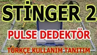 Stinger 2 (Land Craft) Pulse Dedektör TürkçeKullanımı - Mega Dedektör