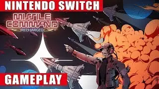 Missile Command: Recharged Nintendo Switch Gameplay