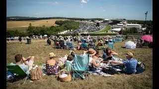 Watching Glorious Goodwood from Trundle Hill