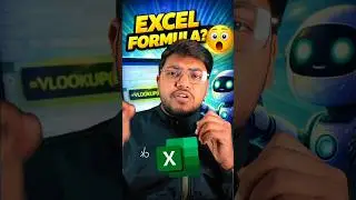Stop Memorizing Excel Formulas 😳 #pc #shorts