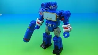 SOUNDWAVE TRANSFORMERS G1 HERO MASHERS TOY BUILD VIDEO